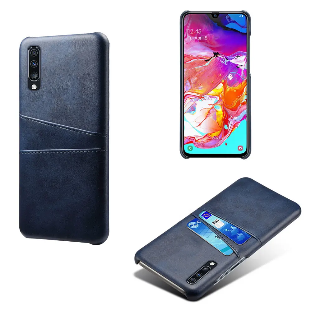 Кожаный чехол для samsung Galaxy A70 A60 A50 A30 M30 M20 S10 Lite Plus A8S A6S A7 A9 A8 A6 J8 J6 J4 с карманом для карт чехол