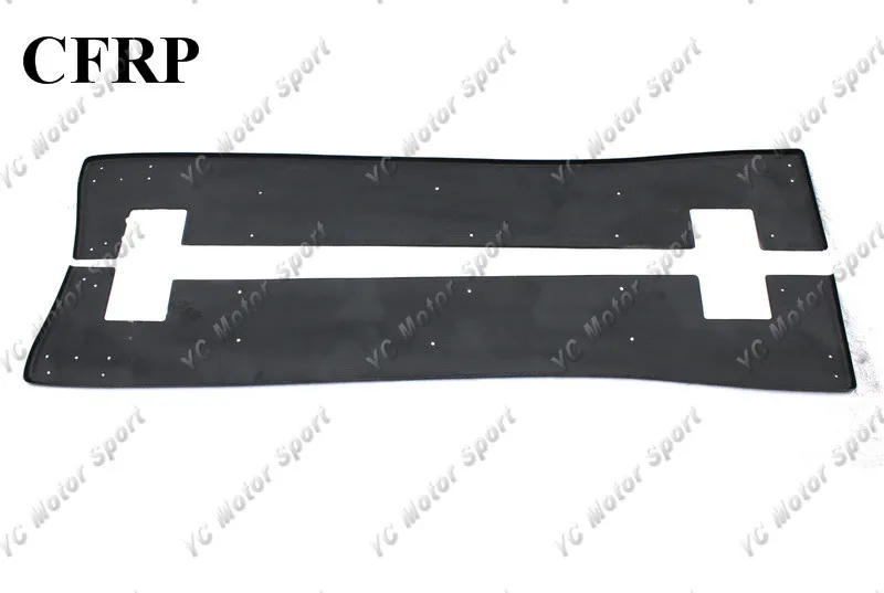 2008-2012 Mitsubishi Lancer Evolution X Varis Wide Body Version Style Side Skits Underboard CF (6)