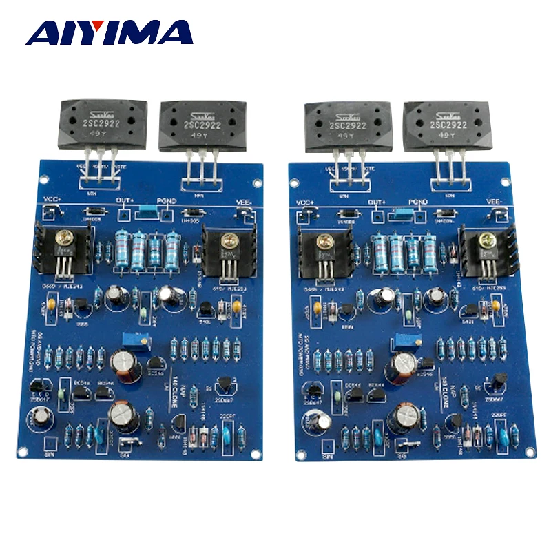 AIYIMA NAIM NAP140 AMP клон комплект 2SC2922 усилитель мощности плата усилитель наборы AMP для DIY 2,0 каналов J163|clone kit|naim nap140amplifier board kit | АлиЭкспресс