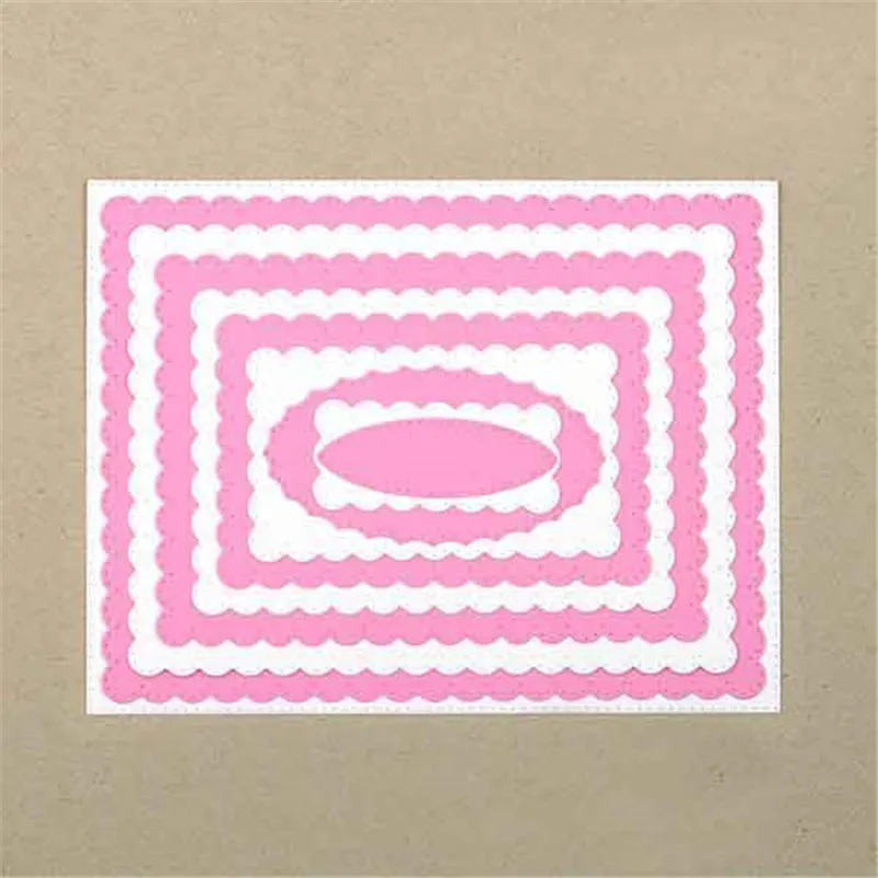 

YaMinSanNiO Frame Metal Cutting Dies New 2019 for Craft Dies Scrapbooking Embossing Die Cut Decorative Card Making Dies