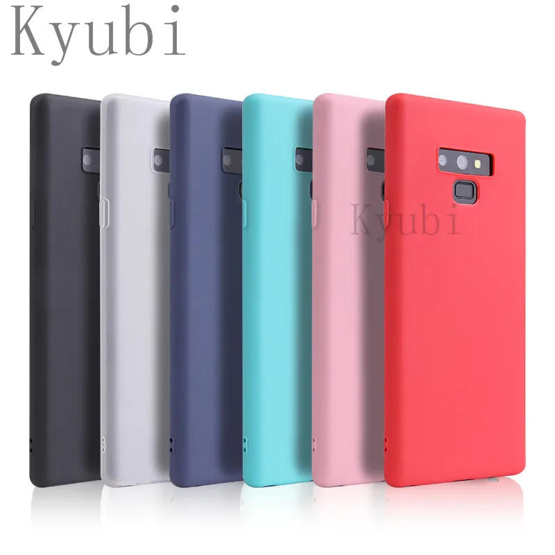 

Cute candy thin case For samsung galaxy NOTE 9 8 S8 S9 J4 J6 A6 A8 PLUS 2018 A3 A7 A5 J3 j7 J5 2017 2016 S6 EDGE silicone cover