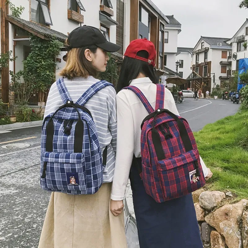 Female Casual Cotton Fabric Backpacks Bagpack Women Back Pack Bagpack Backpack Bookbag School Bags For Teenage Girls Backpack Female Casual Cotton Fabric Backpacks Bagpack Women Back Pack Bagpack Backpack Bookbag School Bags For Teenage Girls Backpack
