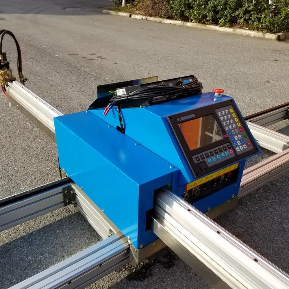 

Portable Cnc Plasma Flame cutting machine Metal Steel plate Gas Cutter Tools Torch Height controller THC 2000*6000mm 2060