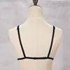 JLX.HARNESS 90's cupless lingerie women Body harness belt harness belt Sexy fashion lingerie harness cage bra ► Photo 3/3