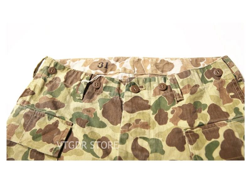 Бронсон саржа «елочкой» Утка охотничья камуфляжная пятно шорты США армейская форма