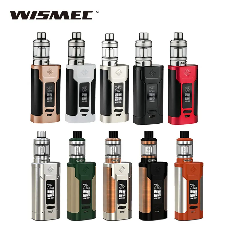 Original Wismec Predator 228 Kit with Elabo Tank 4.9ml NS Triple Coil vs only 228W Predator BOX Mod E-cig Kit/Mod vs Smok Alien original wismec rx2 3 mod augvape merlin mini tank 2ml rta atomizer vaping 200w rx23 tc box mod e cig vaping vs smok alien kit