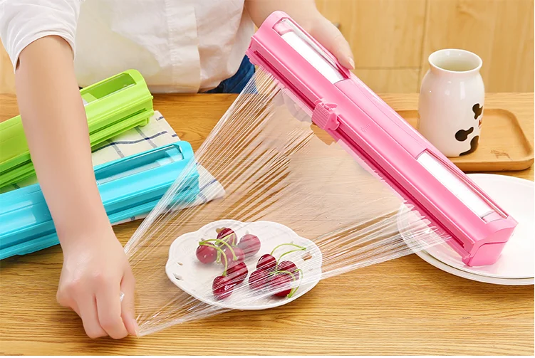 Guaranteed 100 cling film cutter Storage Boxes with Cling