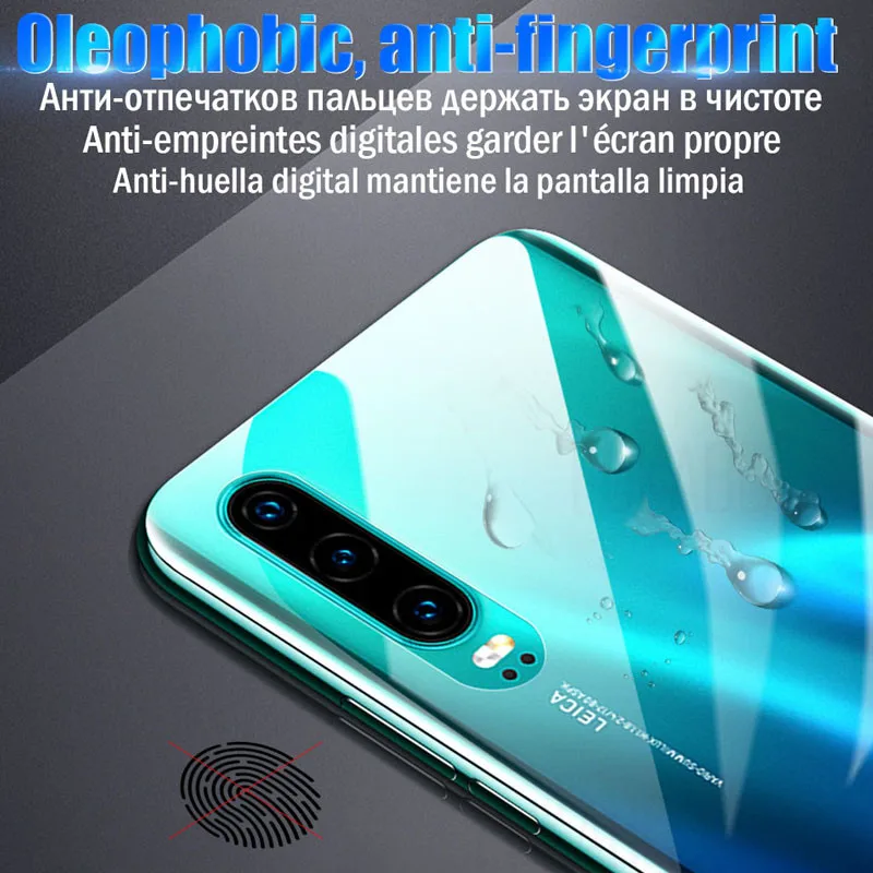 99D Передняя Задняя Гидрогелевая пленка для хуавей Huawei P30 P20 P40 Lite Pro p smart z y9 prime 2019 Nova