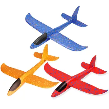 

48CM EPP Foam Hand Throw Airplane Outdoor Glider Plane Kids Gift Toy Interesting Toys Throwing Glider