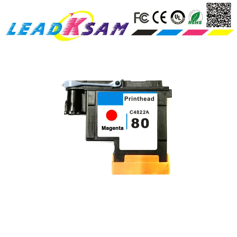Продвижение печатающей головки заменить совместимый для hp80 C4822A magenta Designjet 1000 1000plus
