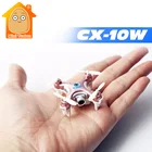 Save 15.15 on MiniTudou 3 Colors Mini Remote Control Helicopter CX-10W CX10W CX-10W-TX RC Quadrocopter With Camera Mini Drones Dron FPV