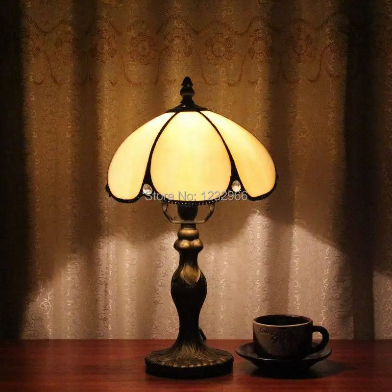 

Table Lamp Abajur Bourgie Lamp Lampshade E27 LED Table Light Bourgie Abajur 20x37cm Bedside Lamps