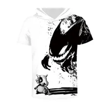 Mr.1991INC New Fashion Men/women 3d T-shirt Print Watercolor Skulls And Little Dinosaurs T shirt With Hat Hooded T-shirt