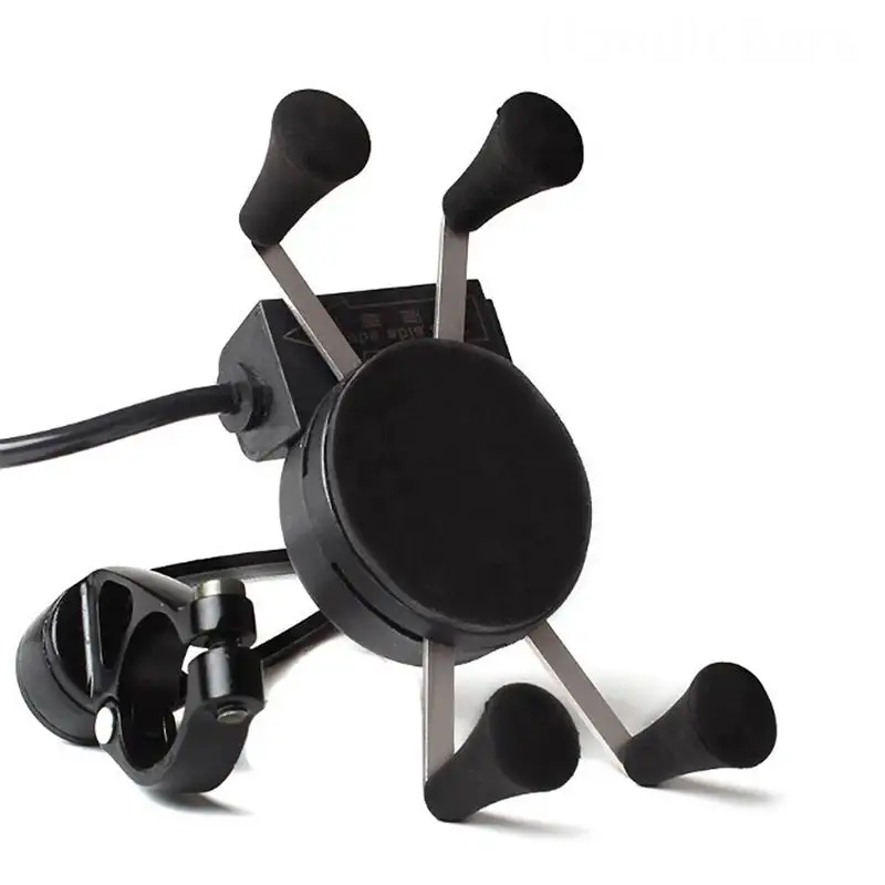 

Motorcycle Handlebar Bike Mobile Cell Phone Mount Holder Support Bicycle X-grip Phone Stand For 3.5-6 inches Smartphone GPS moto
