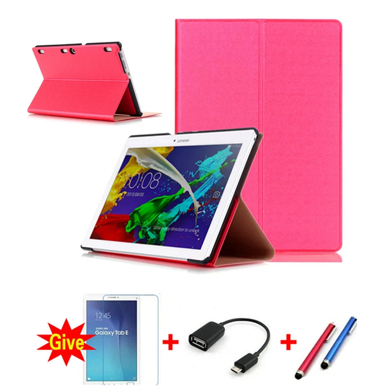 

TB-X103F 10.1 PU Leather Case for Lenovo Tab 2 A10-70 A10-70F A10-70L Tab2 A10-30 X30F 10.1 inch Tablet PC Cover Sleep Wake up