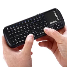 iPazzPort KP-810-19S Russian Version 2.4G Wireless Mini Keyboard Super Sensitivity Multi-Touch Keyboard For PC