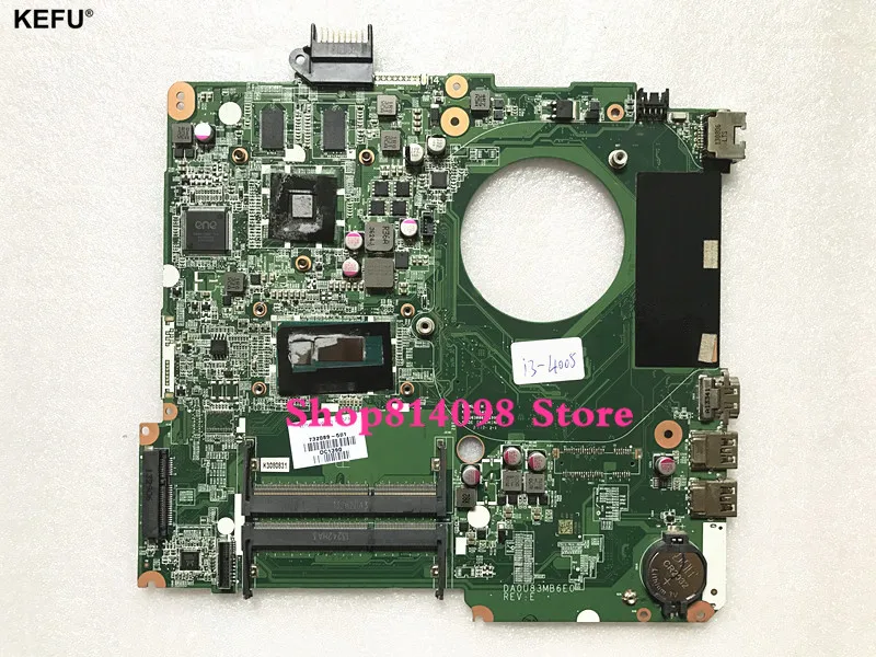 ^*Best Offers KEFU FOR HP PAVILION 15-N Laptop Motherboard 732089-501 DA0U83MB6E0 i3-4005U DDR3