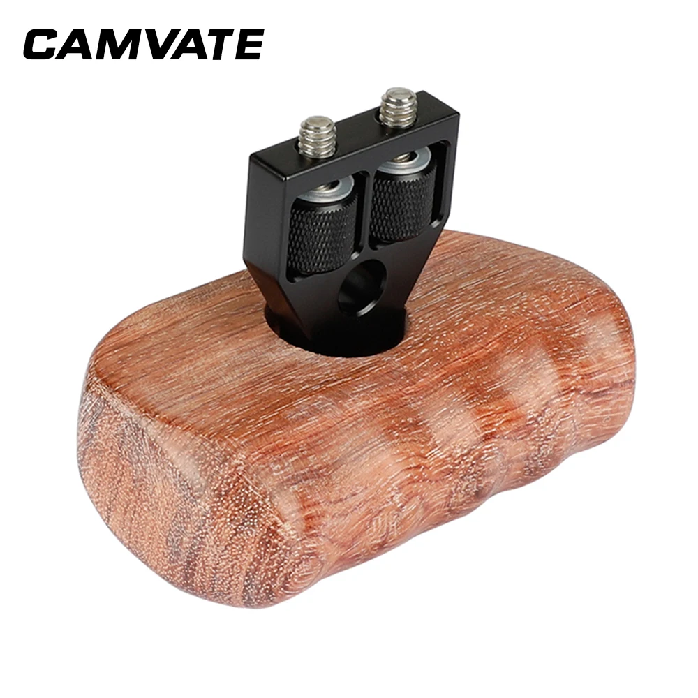 CAMVATE деревянная рукоятка(левая рука) для клетки DSLR камеры(Bubinga) C1602