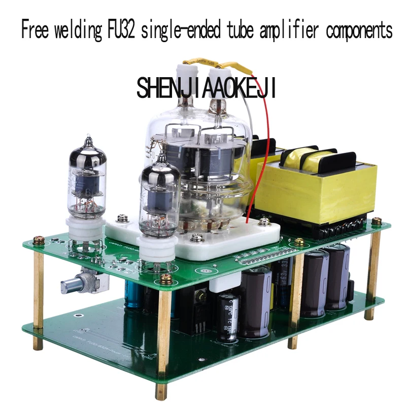 

85-264V 1pc Multifunctional single-ended tube amplifier kit DIY components Free welding FU32 tube amplifier
