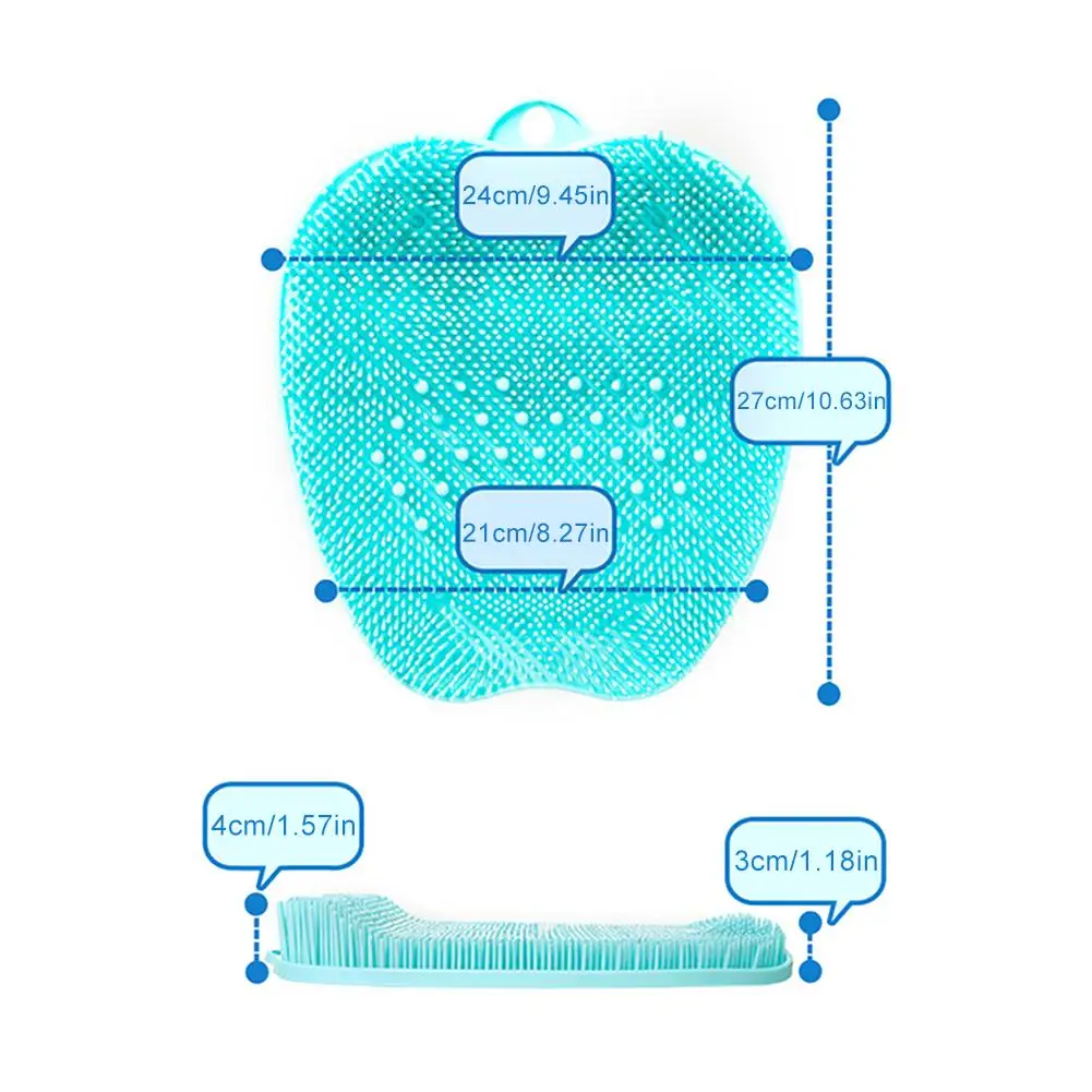 Скребок для ног для беременных женщин, массажер для мужчин, отшелушивающий омертвевшую кожу, очищающая Массажная щетка, нескользящий Массажный коврик для ухода за ногами
