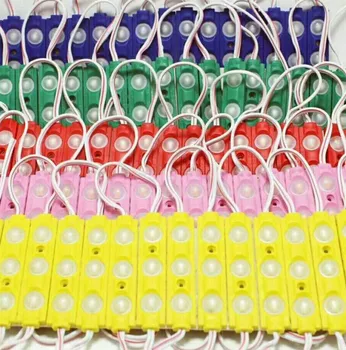 

Injection LED Module 5730 3LEDs with Lens Super Bright IP65 Waterproof 5730 LED backlight modules Advertising Light box