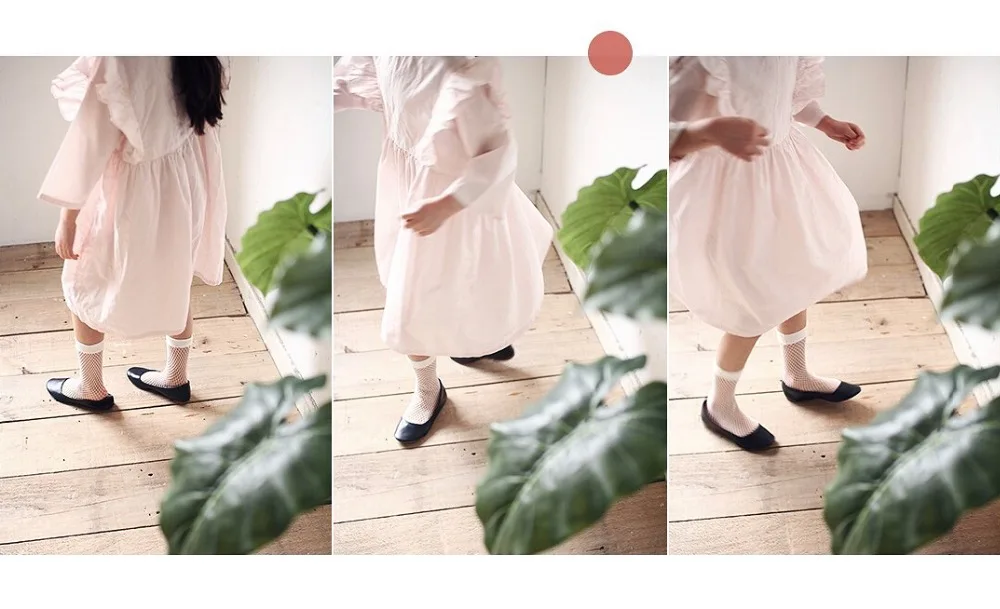 Новая детская одежда ярких цветов Цвета Обувь с дышащей сеткой носки в сетку. Для детей, малышей девочек сетчатый узор Ажурные Гольфы до колен; носки без пятки носки