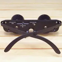 3X28 короткий прицел Пресбиопия регулируемые рыболовные прицелы Hands Free бинокль телескопы солнцезащитные очки супер светильник 65 г Черный