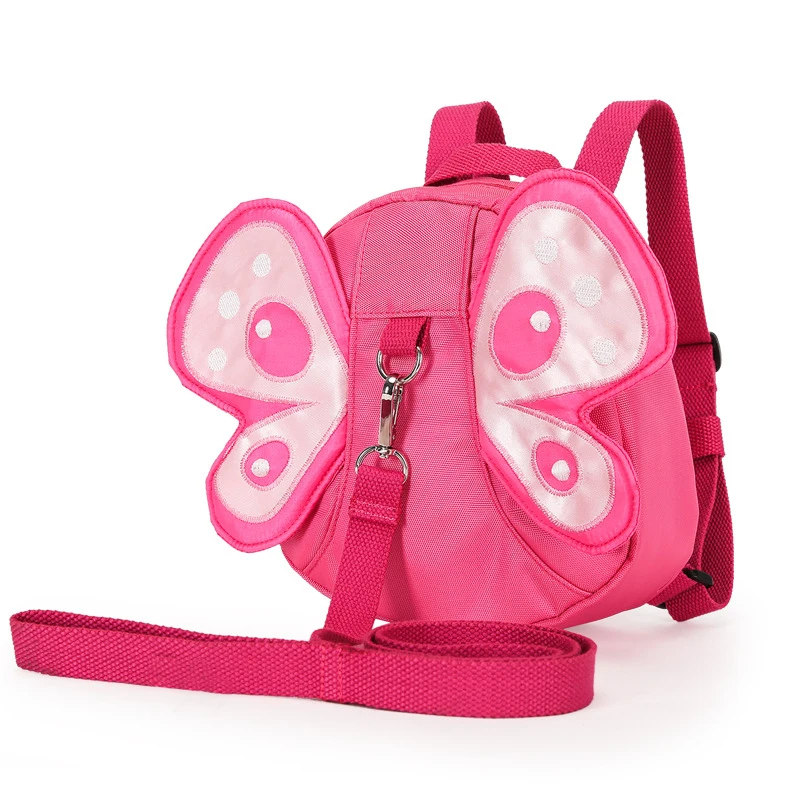 Winmax анти-потерянный поводок Рюкзак для переноски детей красивая бабочка детская школьная сумка маленькие дети девочки маленькая сумка Детский сад Mochila