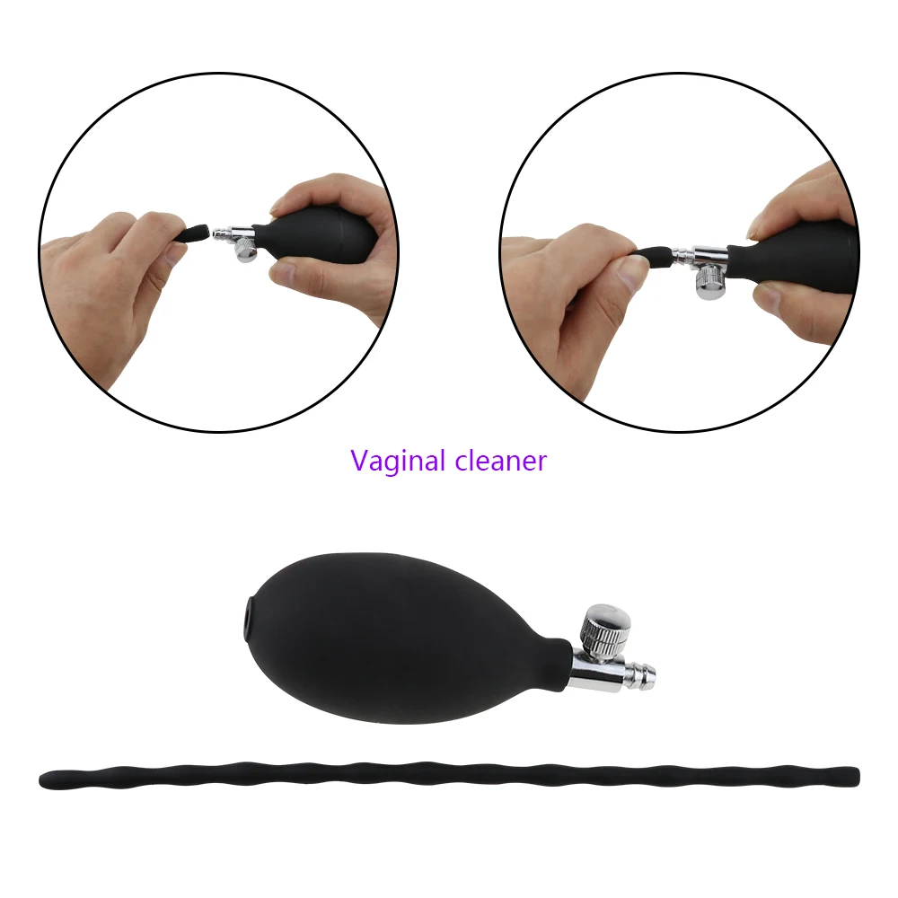 Inflatable Urethra Catheter Tube Male Penis Plug Urethra Block Horse Eye Stimulation Rod Urethral Sound Dilator Sex Toy for Man