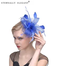 Стиль шляпа перо головной убор женский головной Убор