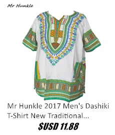 Mr hunkle Новый Дизайн Дашики Футболка Мода Африканский принт 100% хлопок Дашики для Для мужчин