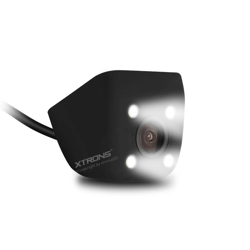 XTRONS Car Rear View Reversing Camera Small Design Easy Installation Waterproof Adjustable Angles 4 Eye Strong