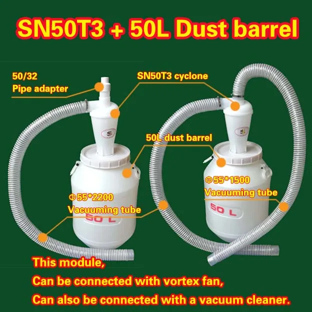 все цены на Cyclone SN50T3 + 50L Dust barrel (1 picec) онлайн