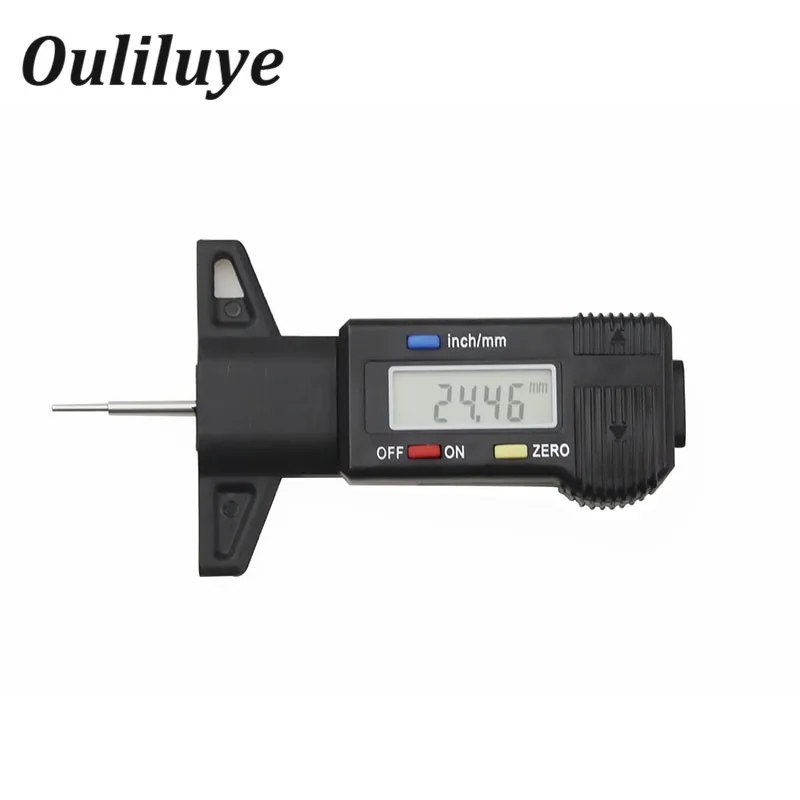

Digital Tire Tread Depth Gauge 0-25.4mm Thickness Meter Gauges Car Tire Tester Tires Pressure Measurement Monitoring System