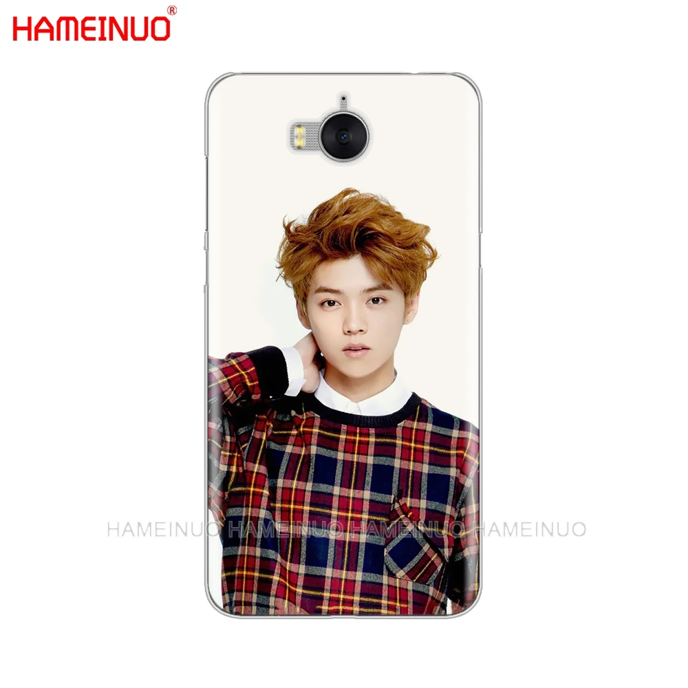 Чехол для мобильного телефона HAMEINUO Kpop exo LUHAN Park Chanyeol huawei honor 3C 4X 4C 5C 5X 6 7 Y3 Y6 Y5 2 II Y560