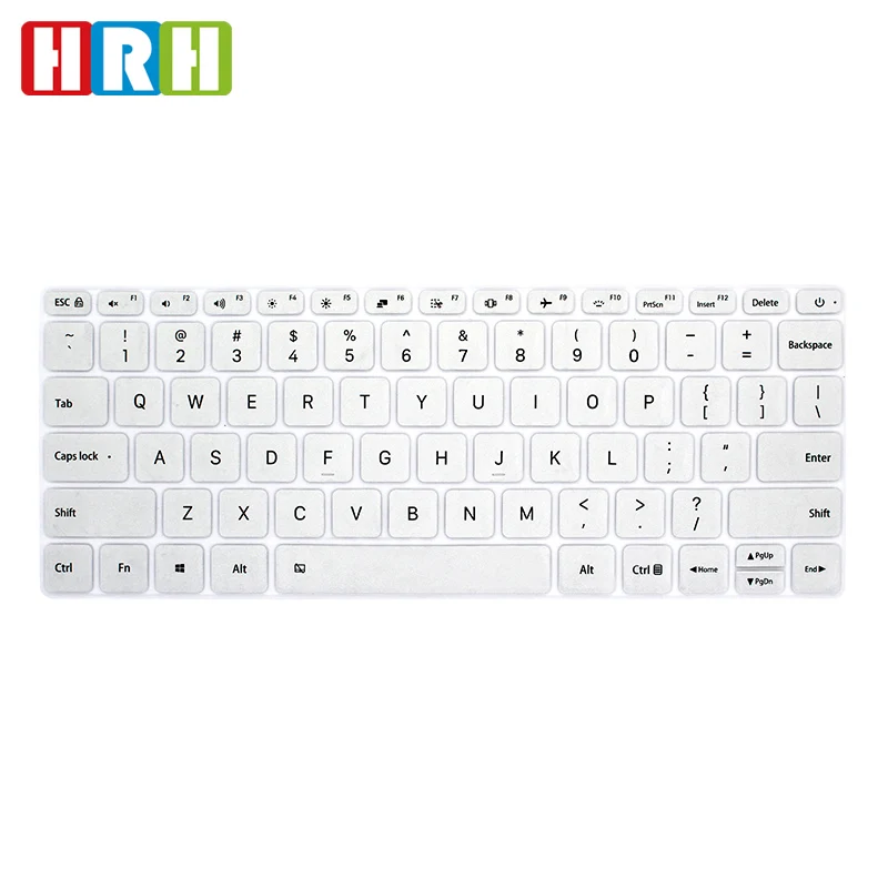 

HRH High Quality Anti-dust Oil-proof Ultra-thin English Silicone Keyboard Protective Film Keypad Cover Skin For Xiaomi Air 12.5"