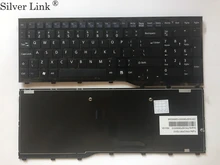 US English Keyboard for fujitsu Lifebook AH552 CP581751 01 CP611954 01 with black frame laptop keyboard