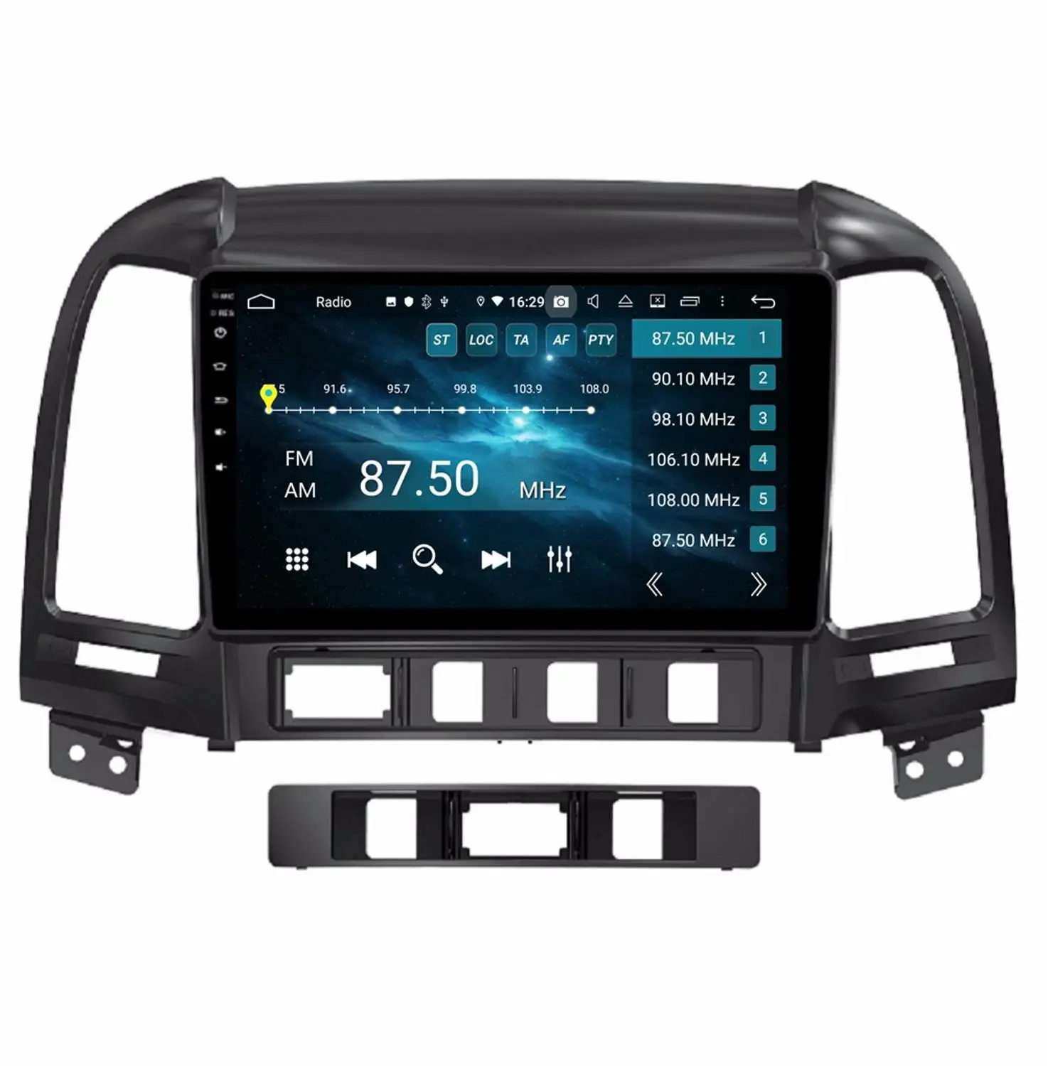 4 Гб + 128 ГБ DSP PX6 Android 10 автомобильный радиоприемник DVD-плеер для Hyundai Santa Fe 2006 2007 2008 2009