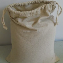 100 шт./лот) Высокое качество джута/Лен шнурком мешок ювелирных изделий для аксессуаров/бобы, размеры на заказ, много цветов