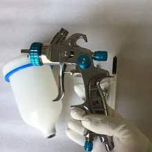 SAT1215 HVLP Gravity Feed Paint Spray Gun Airbrush Stainless Steel Nozzle 1.4mm Spray Gun Water-based Air Spray Paint Gun SAT1215 HVLP Gravity Feed Paint Spray Gun Airbrush Stainless Steel Nozzle 1.4mm Spray Gun Water-based Air Spray Paint Gun