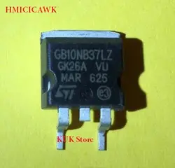 Новый хорошее GB10NB37LZ STGB10NB37LZT4 STGB10NB37LZ STGB10NB37 10NB37 D2PAK 50 шт./лот