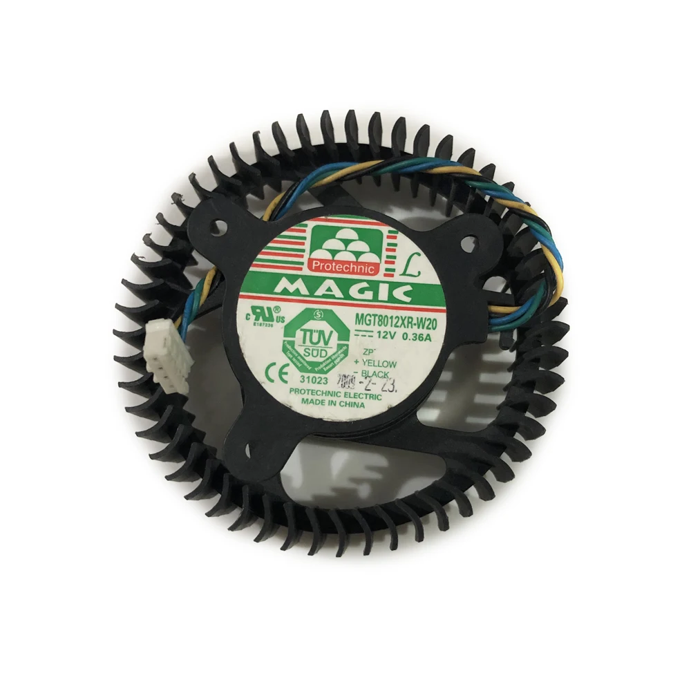 8012 12V 0.36A 4Pin 4 провода MGT8012XR W20 воздуходувка GPU VGA Видео Графика карты кулер