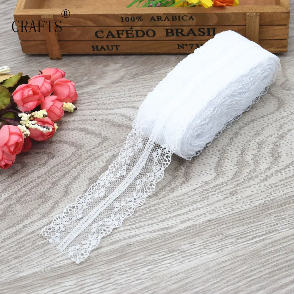 10 yards lace ribbon 3.8 cm wide DIY decoration accessories holiday decorations lace trim ribbon