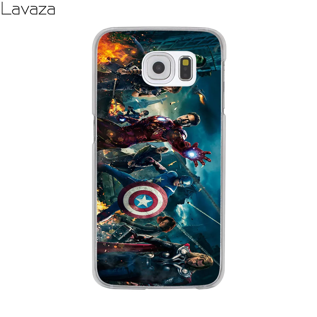 Lavaza Марвел Супергерои из “Мстителей” Жесткий Чехол для samsung Galaxy S10 S10E S8 плюс S6 S7 край S9 плюс Чехол для телефона