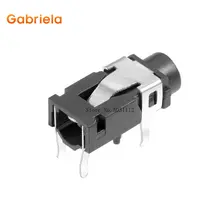 10 шт./лот PJ322 3,5 мм Женский аудио разъем 5 Pin SMT разъем для наушников PJ-322 печатного монтажа стерео разъем