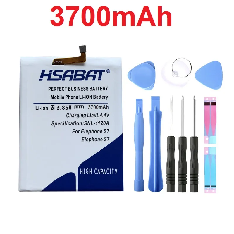 

HSABAT S7 3700mAh Battery for Elephone S7 Batteries