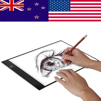 

Digital Tablets A4 LED Graphic Artist Thin Art Stencil Drawing Board Light Box Tracing Table Pad 13.7*13.1inch