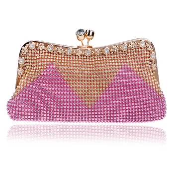 

XIYUAN Best Selling Diamond Evening Clutches Bags Women Party Fashion Crystal Women Evening Bags Clutch Bag Luxury Clutch Bag