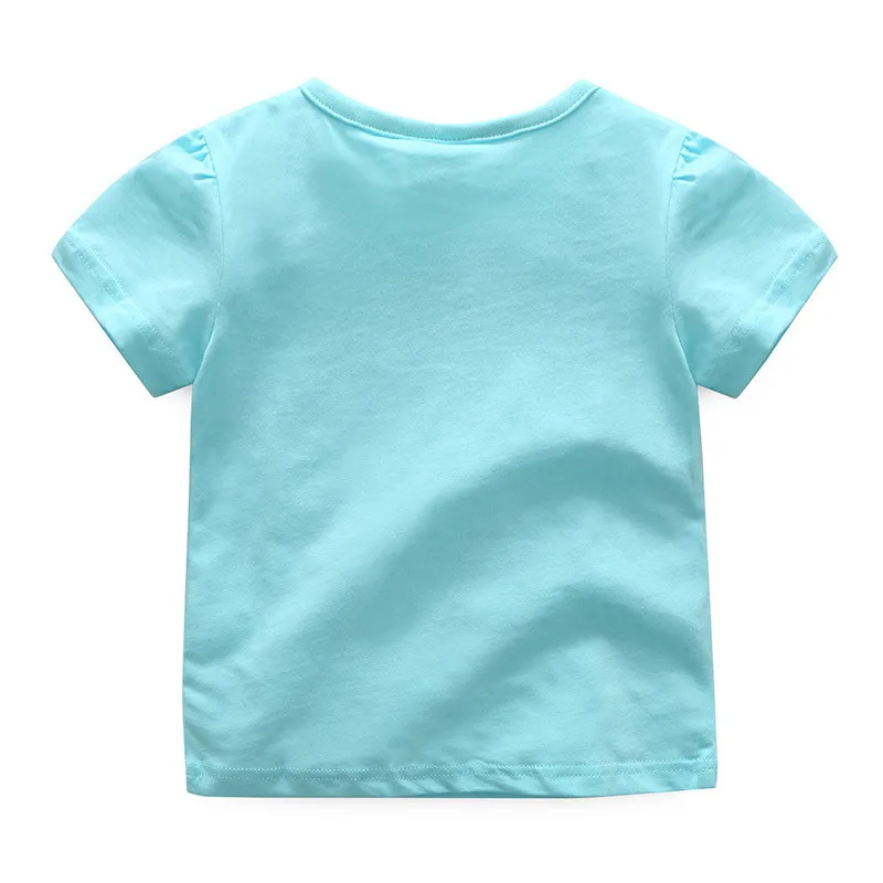 2017 Summer T-Shirt kids Girls Clothes Baby Girl Cotton T-shirts Roupas Infantis Menino Camiseta Children Camisetas Mujer Verano16