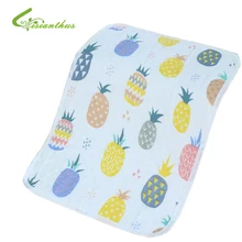 Пеленальные подушечки Многоразовые детские подгузники матрас подгузники для новорождённых милый узор хлопок водонепроницаемый лист пеленальный коврик